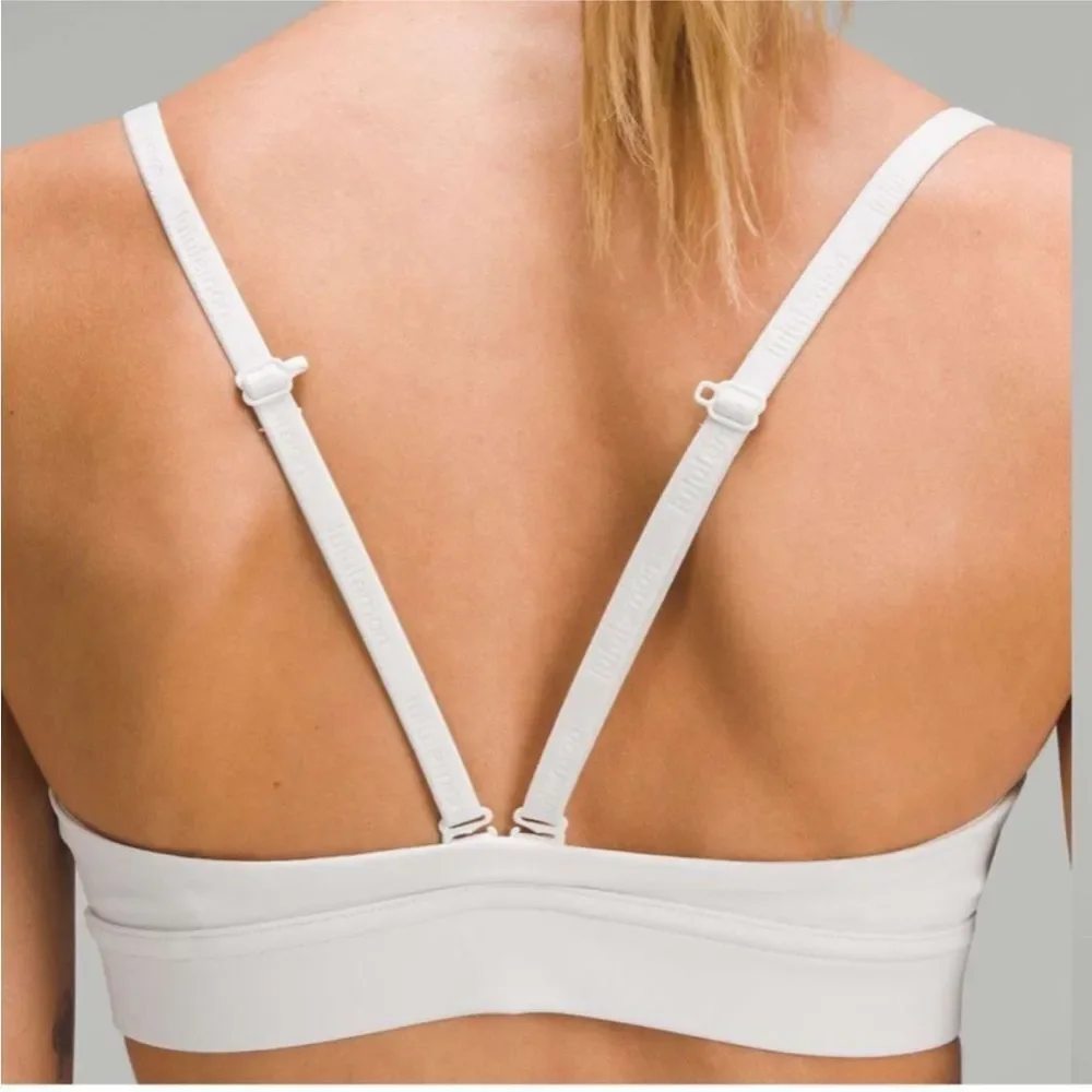 NWT 6 Lululemon License To Train Triangle Bra A/B Cup Vapor Convertible Sports